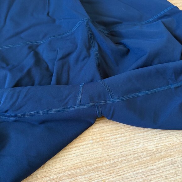 Lululemon Athletic Wunder Under HR Tight Yoga Pants True Navy Women’s Sz 14 - Picture 6 of 9
